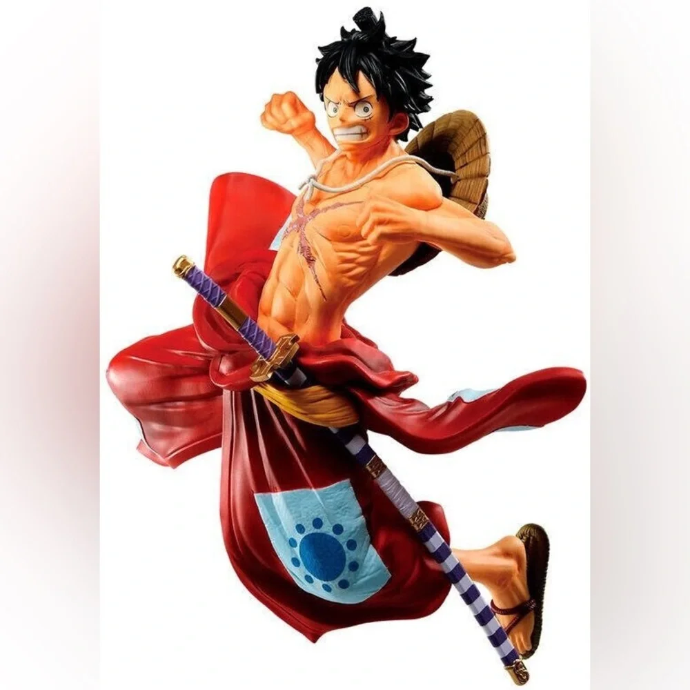 Bandai One Piece Monkey D. Luffy - Ichibansho Luffytaro (Full Force) Figurines